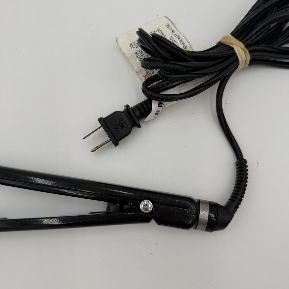 BABYLISS PRO Nano Titanium Thin Black 1" Hair Straightener Flat Iron 450F - Picture 7 of 9